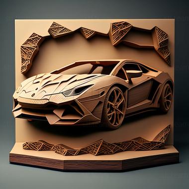 3D model Lamborghini 291 (STL)